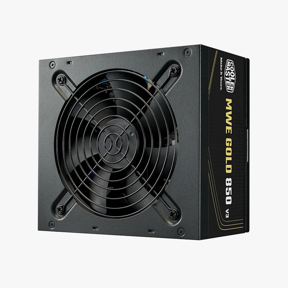 Fuente Certificada Cooler Master 850W MWE V3 80 Plus Gold MPE-8506-ACAG