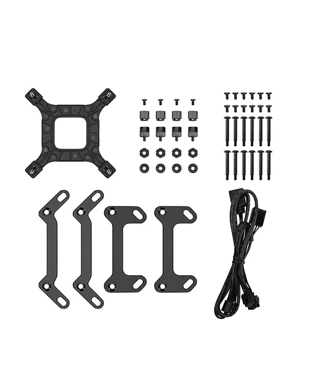 Refrigeracion Water Cooler DeepCool LM360 LCD ARGB Black R-LM360-BKDMMC-1