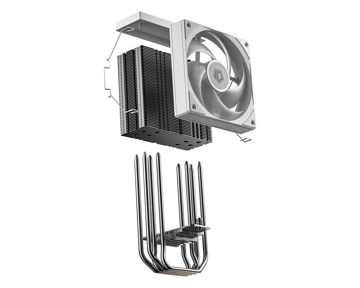 Refrigeracion Cooler CPU ID-Cooling Frozn A410 SE ARGB White