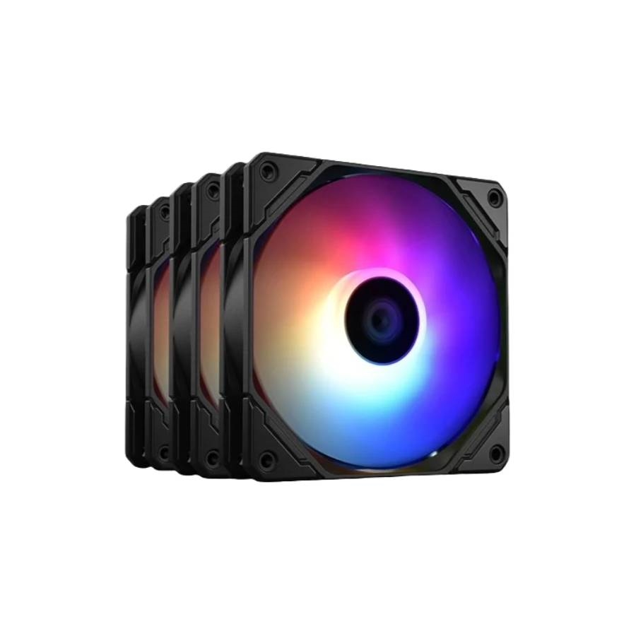 Refrigeracion Cooler Gabinete ID-Cooling X3 Trio Black TF-12025-PRO ARGB