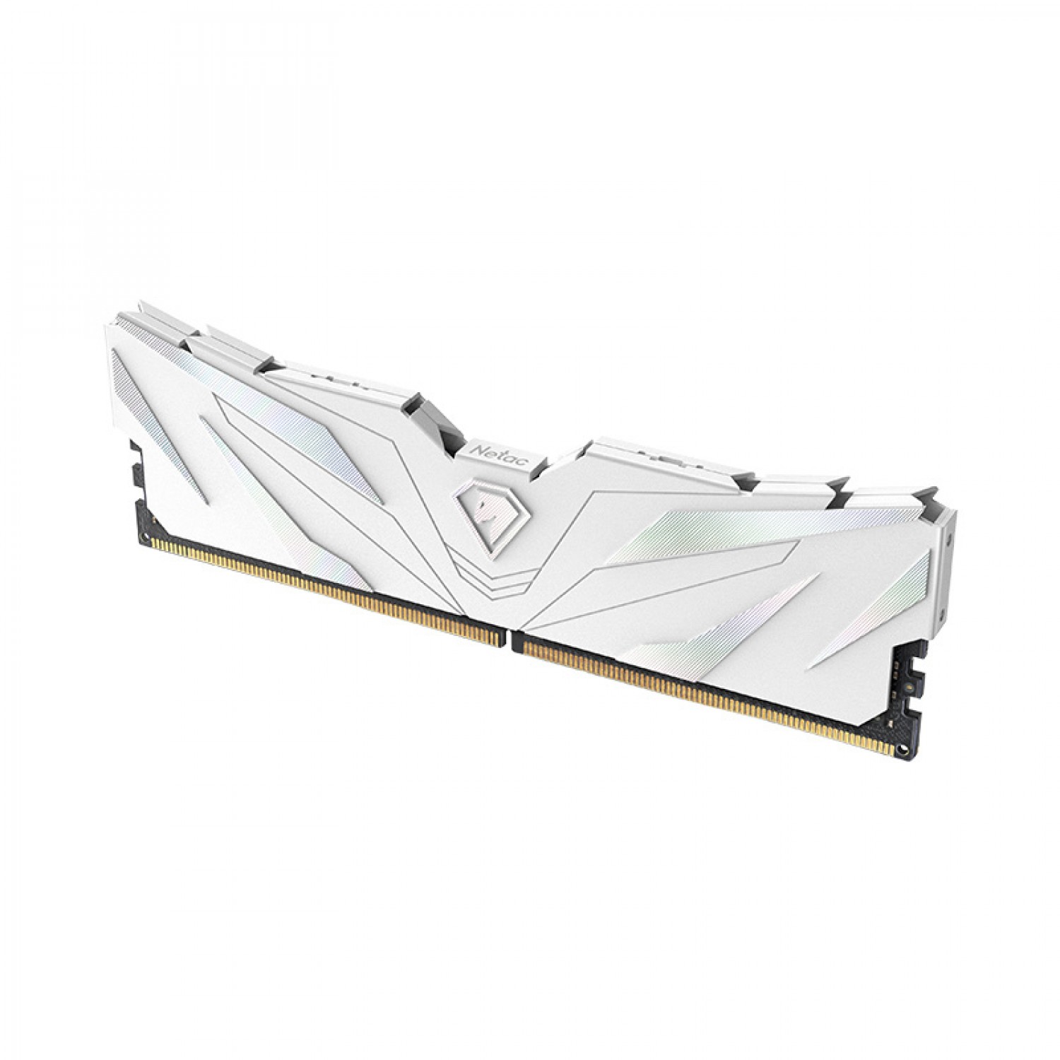 Memoria Ram DDR5 16GB Netac 4800MHz Shadow II White NTSWD5P48SP-16W