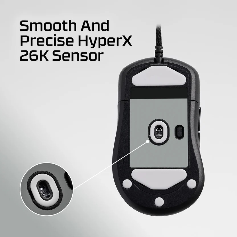 Perifericos Mouse USB HyperX Pulsefire Saga RGB Black Gamer A2PB3AA