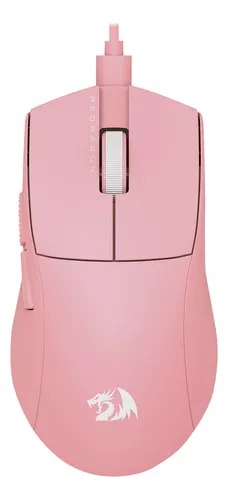 Perifericos Mouse USB Redragon K1NG 1K Pink Gamer M724P