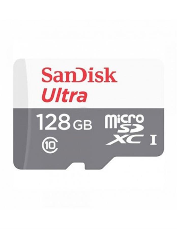 Almacenamiento MicroSD Sandisk 128GB Ultra C10 SDSQUNR-128G-GN6TA