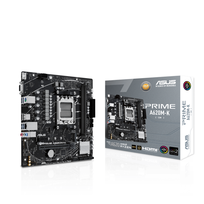 Motherboard Amd Asus Prime A620M-K CSM AM5