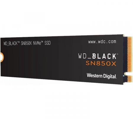 Almacenamiento Disco Solido SSD NVMe Western Digital 2TB Black SN850X 7300MB/s WDS200T2X0E-00BCA0