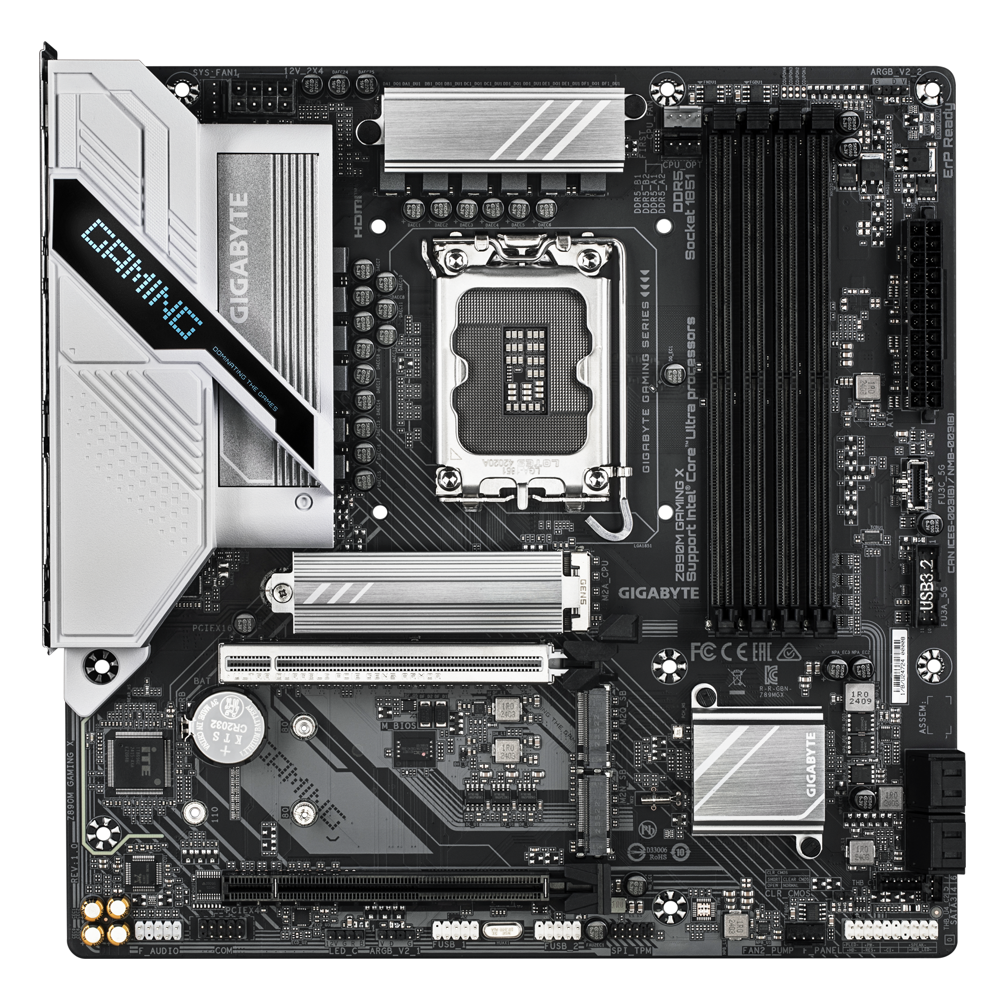 Motherboard Intel Gigabyte Z890M Gaming X S1851