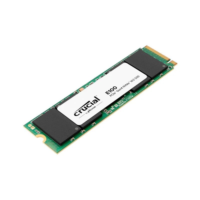 Almacenamiento Disco Solido SSD NVMe Crucial 480GB E100 PCIe 4.0 M.2 CT480E100SSD8
