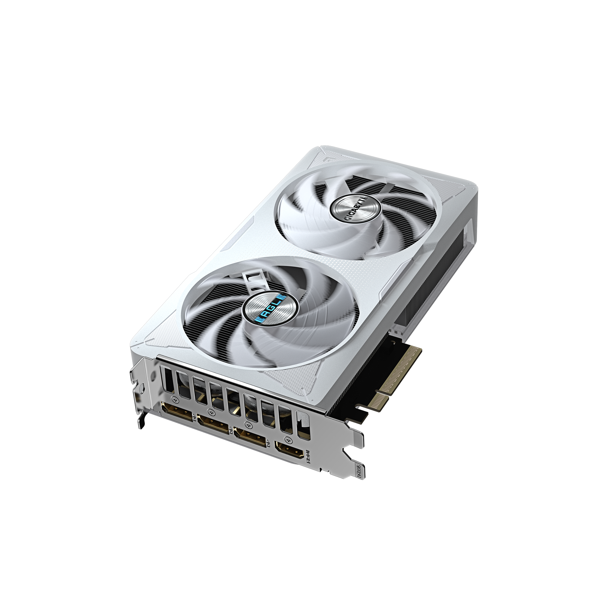 Placa De Video Nvidia Geforce Gigabyte RTX 5060 Eagle OC ICE 8GB White GV-N5060EAGLEOC ICE-8GD