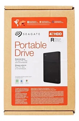 Almacenamiento Disco Externo Seagate 4TB Portable Drive 2N1AP3-571