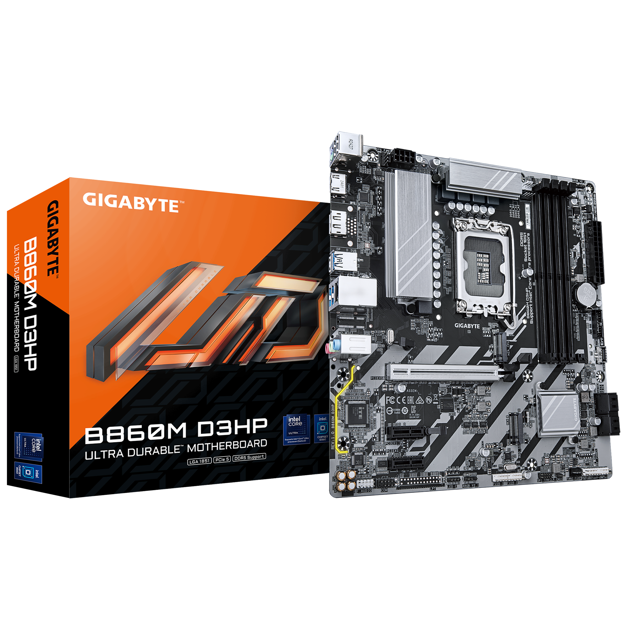 Motherboard Intel Gigabyte B860M D3HP S1851