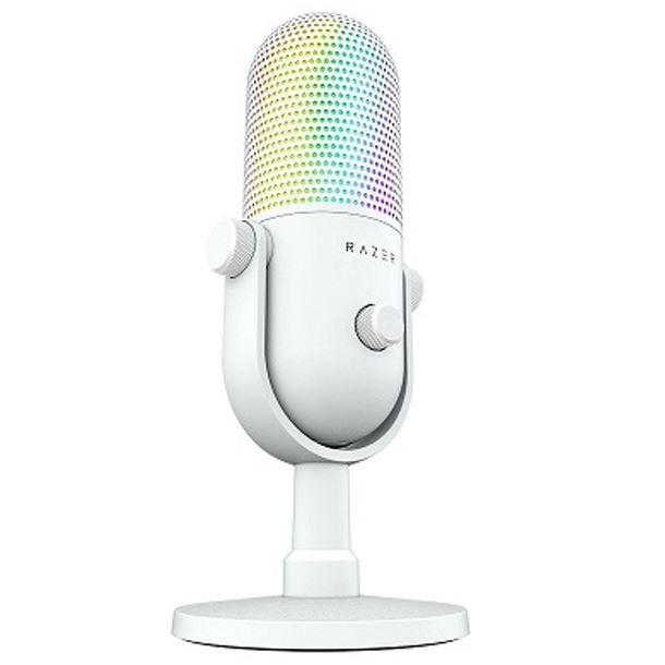 Perifericos Microfono Razer Seiren V3 Chroma RGB White RZ19-05060200-R3U1
