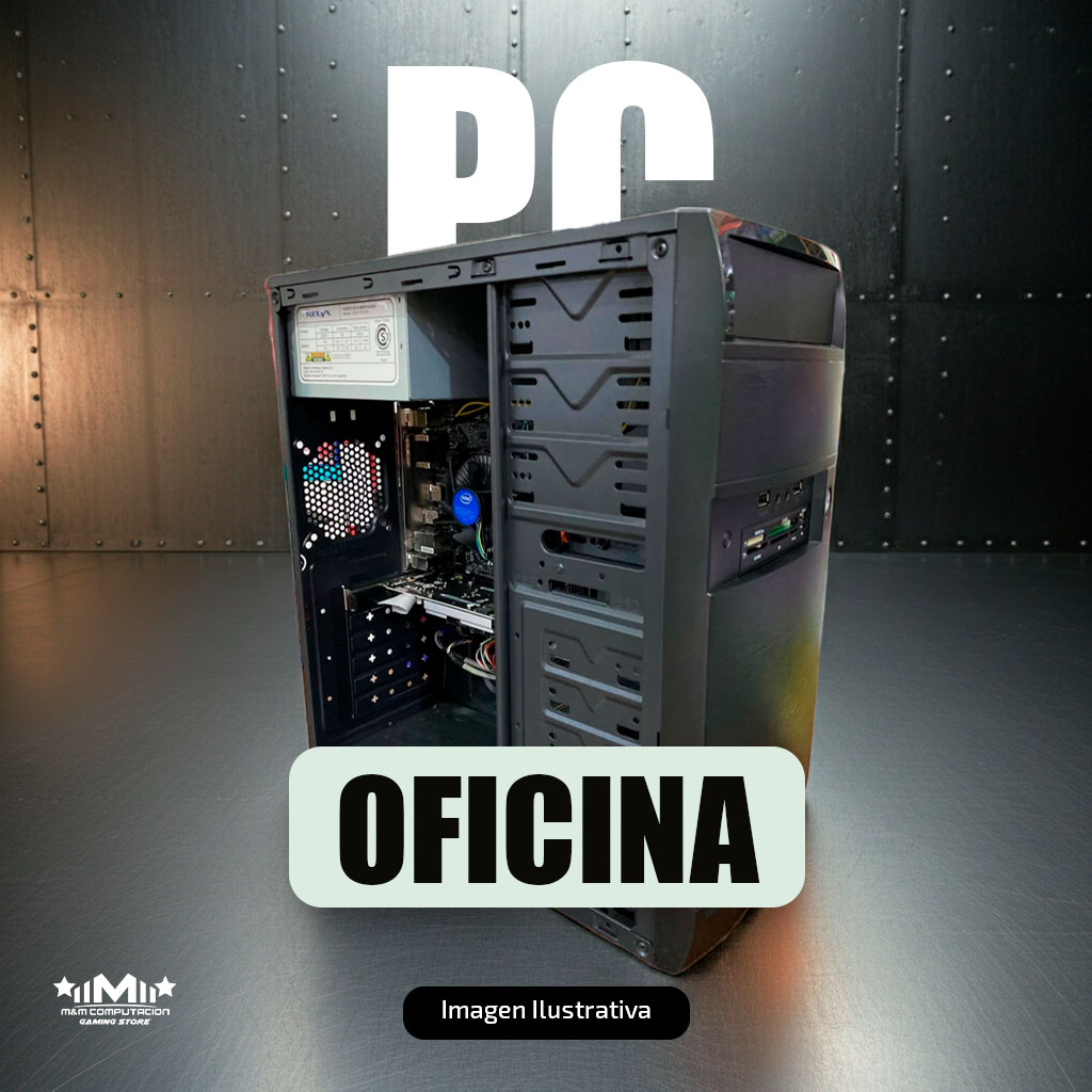 PC ARMADA HOGAR/OFICINA I5 12400 /H610M /8GB /240GB /GABINETE + FUENTE 500W