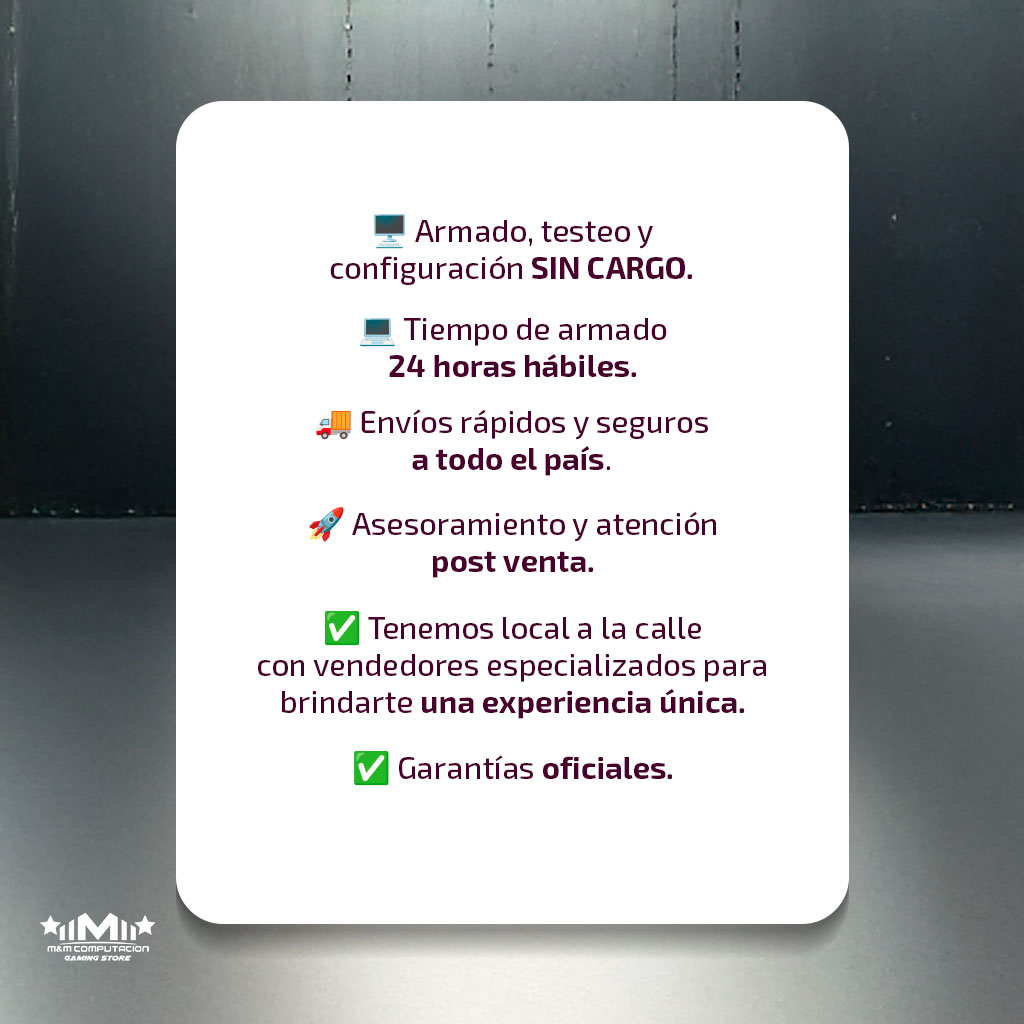 PC Armada Hogar/Oficina I5 10400T /Cooler /H510M /8GB /240GB /Gabinete + Fuente 500W