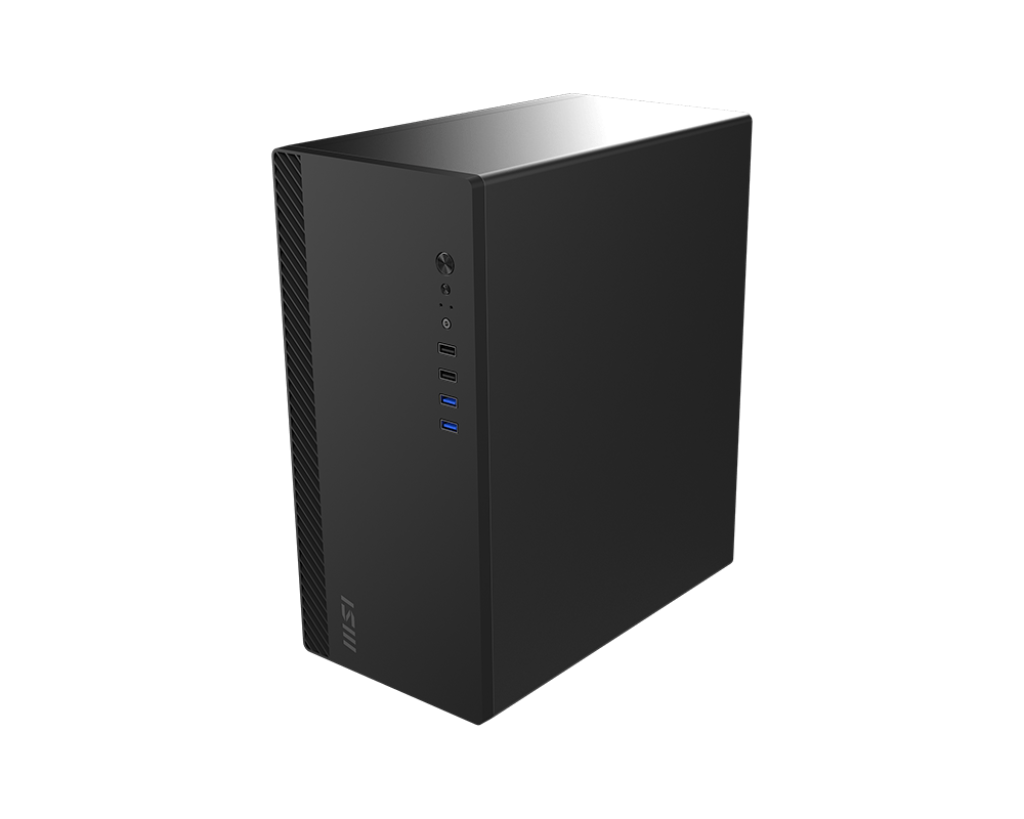 Gabinete Oficina MSI Pro Shield M100P X1 Fan Black PRO SHIELD M100P