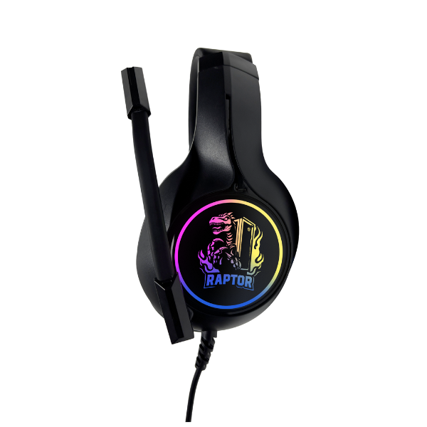 Perifericos Auricular Raptor Shadow Core RGB 7.1 Gamer RAP-AURI-RGB-7.1-CR