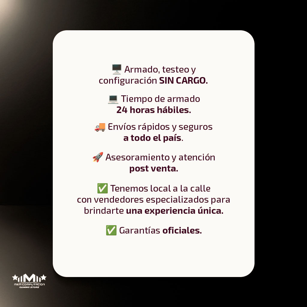 PC Armada Gamer Elite Ryzen 5 5600X /RTX 5060 Ti /B550M /16GB /480GB /Gabinete /Fuente 650W 80P