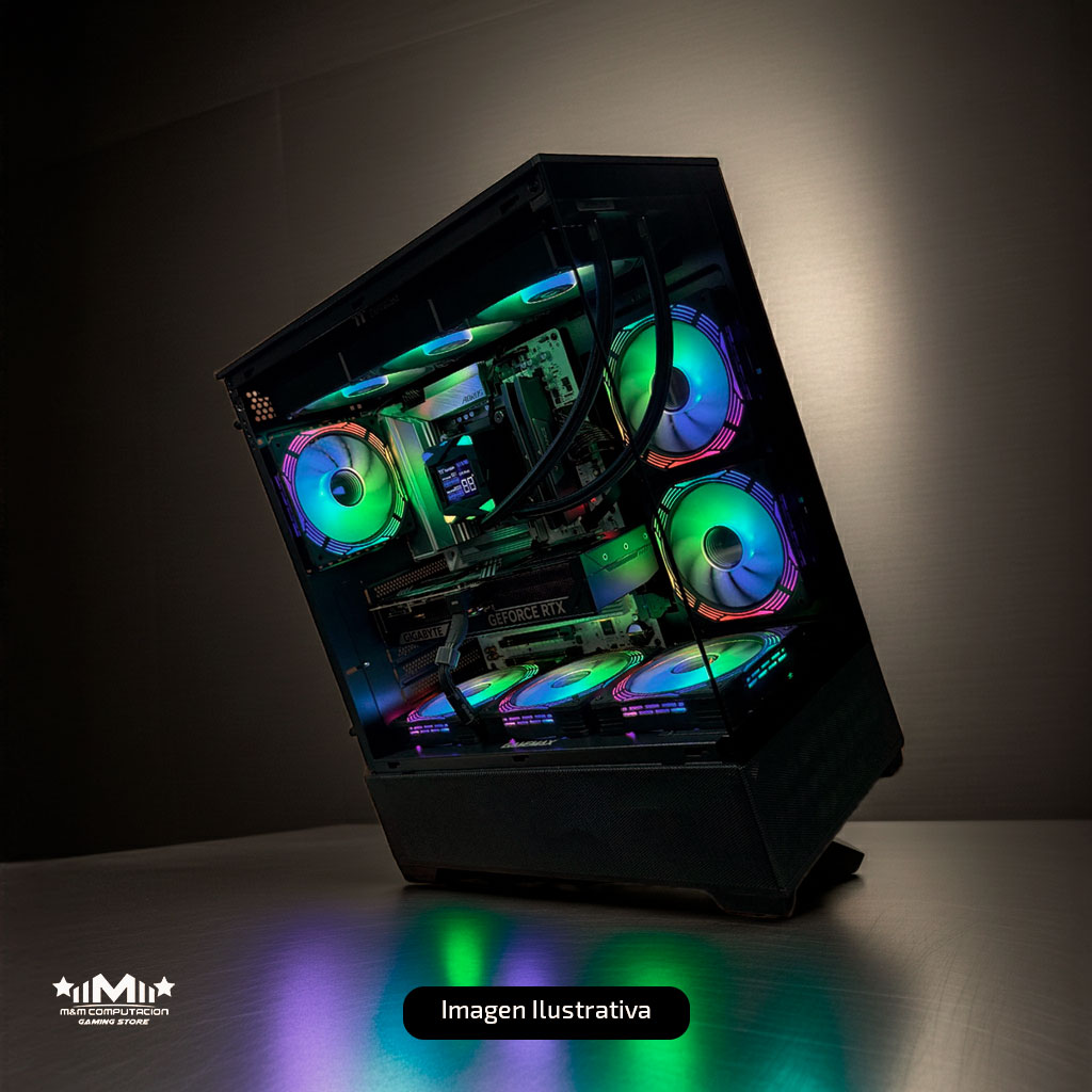 PC Armada Gamer Extreme I9 12900F /Cooler /RTX 5070 Ti /B760M /32GB /1TB /Gabinete /Fuente 750W 80P