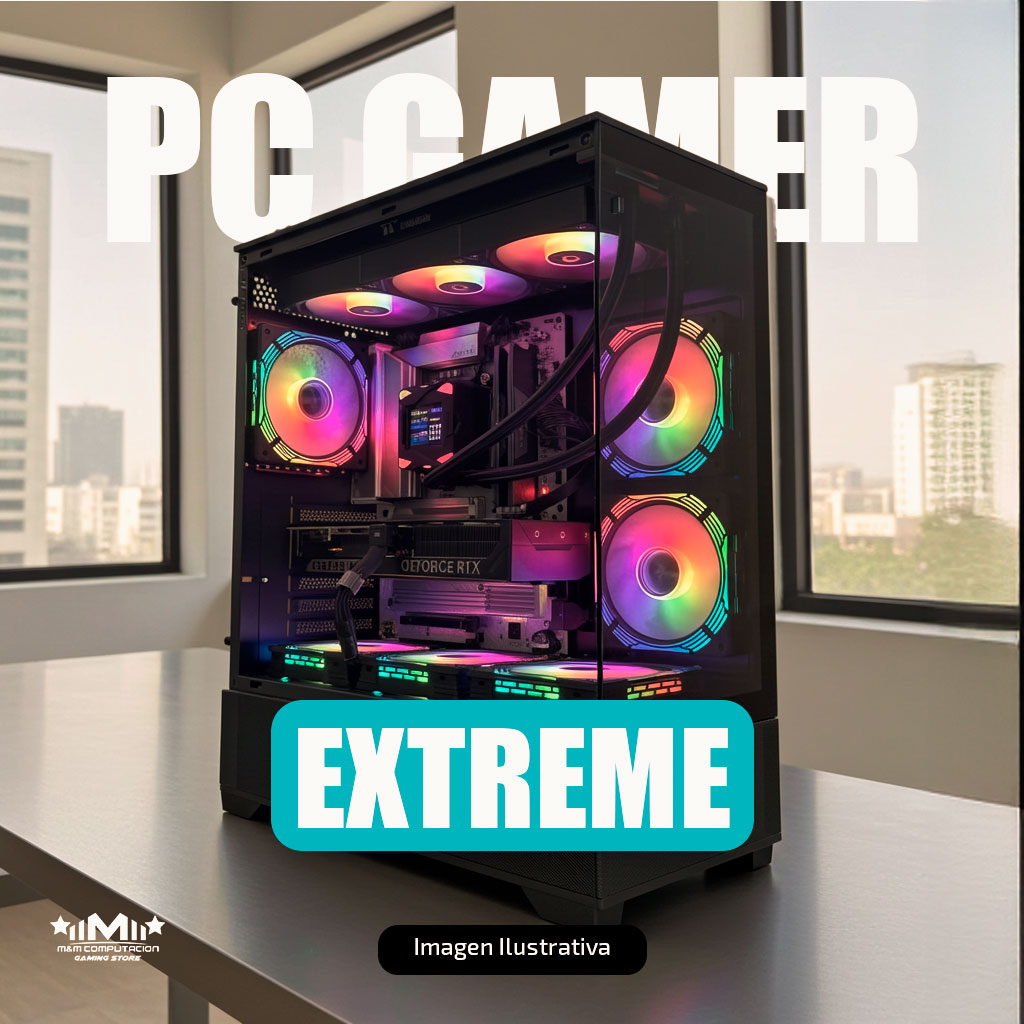 PC Armada Gamer Extreme Ryzen 7 9700X /Cooler /RTX 5070 /B850 /32GB /1TB /Gabinete /Fuente 850W 80P