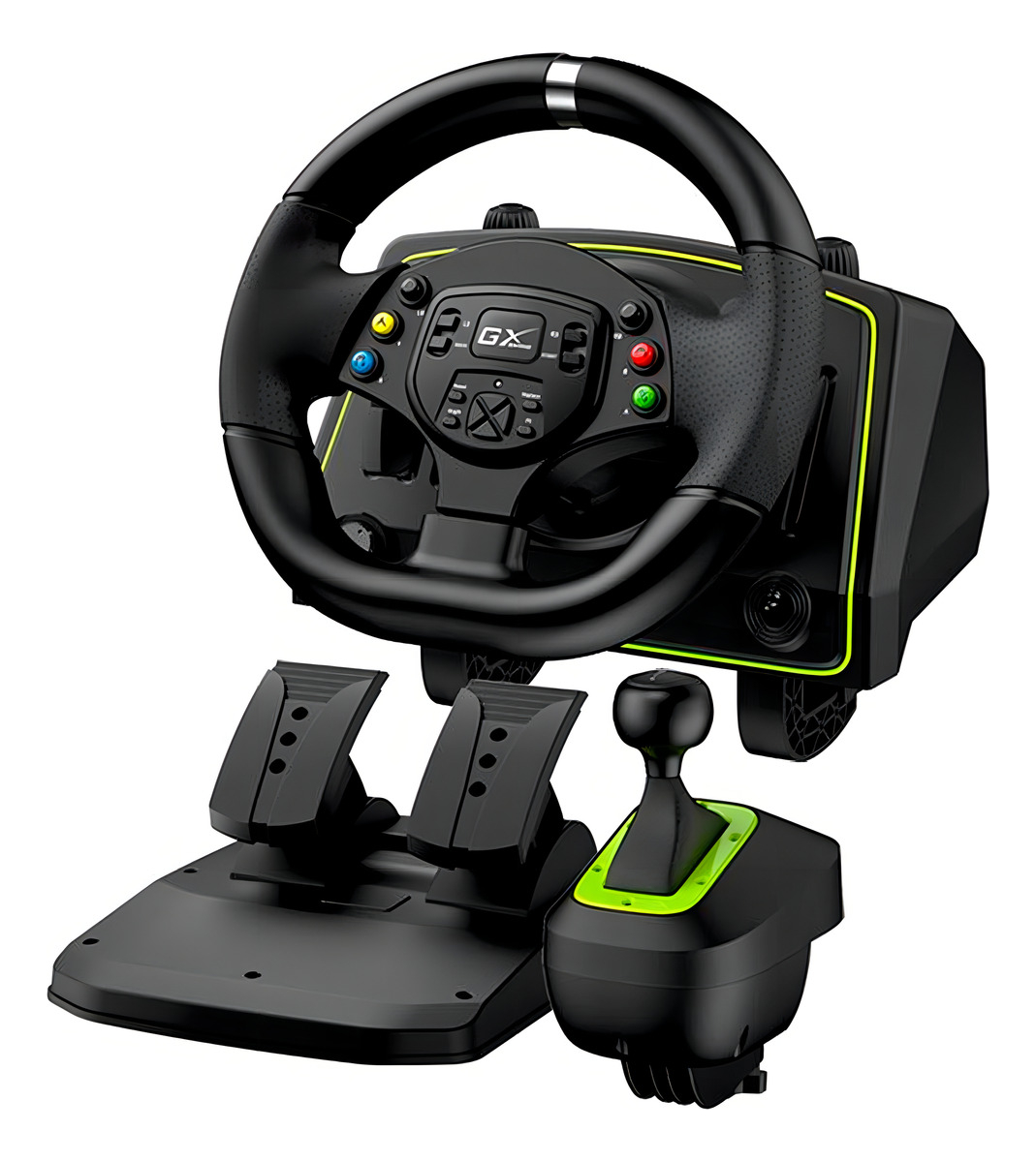 Perifericos Volante + Pedalera Genius GX Speedmaster X2