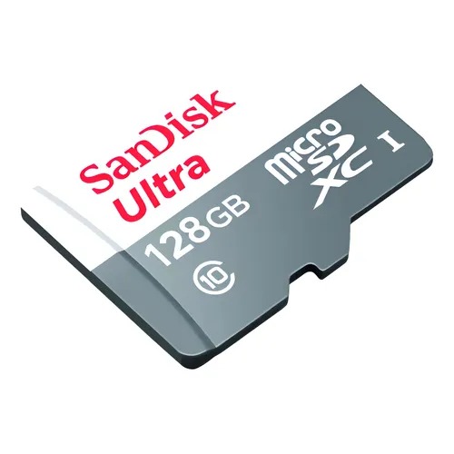 Almacenamiento MicroSD Sandisk 128GB Ultra 100mb/s C10 SDSQUNR-128G-GN3MA