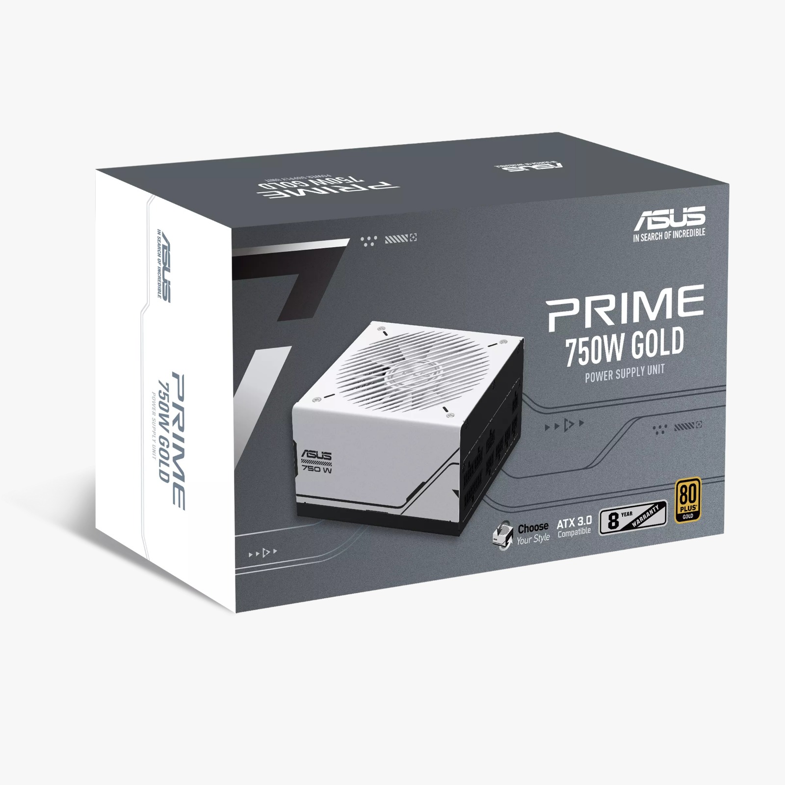 Fuente Certificada Asus 750W Prime 80 Plus Gold Full Modular AP-750G