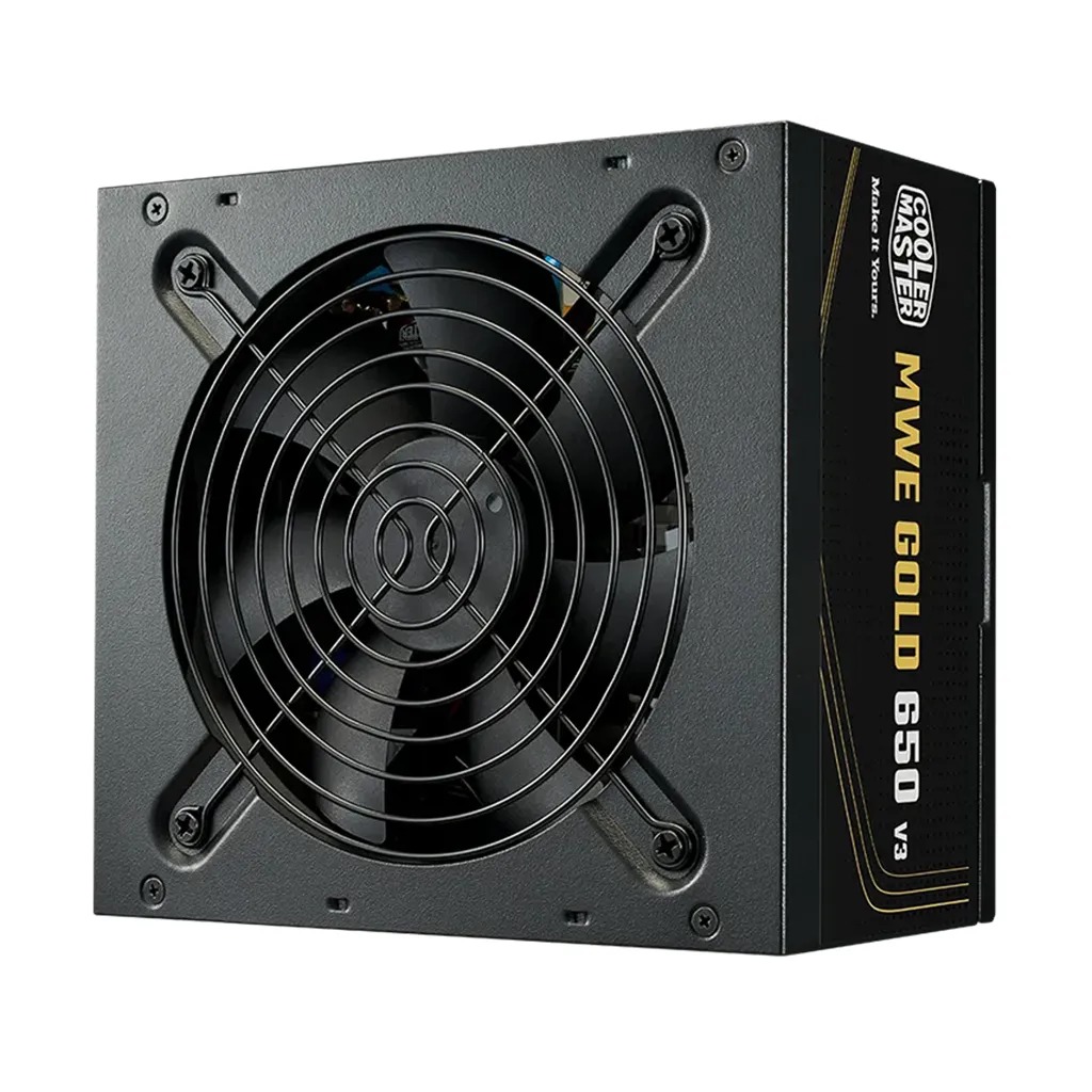 Fuente Certificada Cooler Master 650W MWE V3 80 Plus Gold MPE-6502-ACAAG