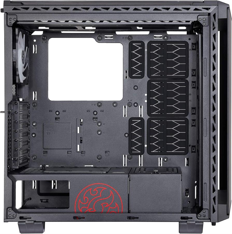 Gabinete Gamer XPG Battlecruiser X4 Fan ARGB Black BATTLECRUISER-BKCWW