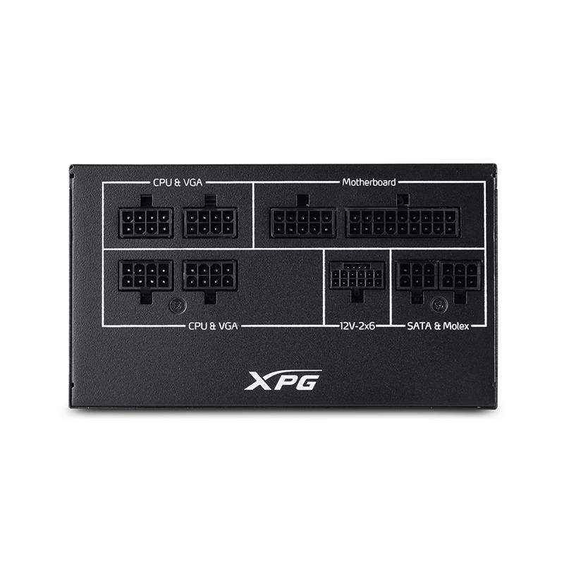Fuente Certificada XPG 850W Core Reactor II VE 80 Plus Gold Full Modular COREREACTORIIVE850G-BKCAR