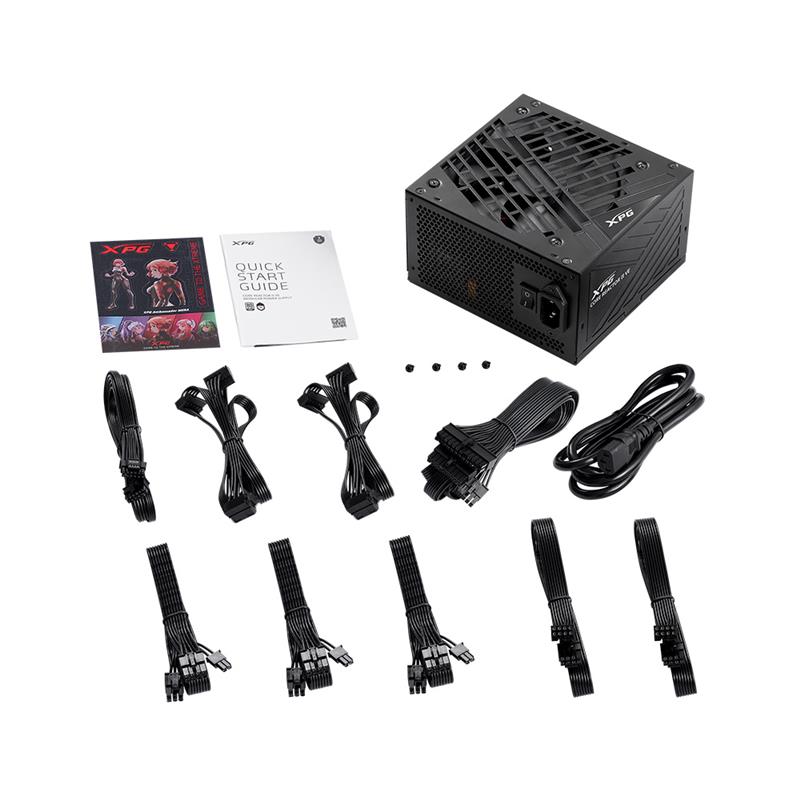 Fuente Certificada XPG 850W Core Reactor II VE 80 Plus Gold Full Modular COREREACTORIIVE850G-BKCAR