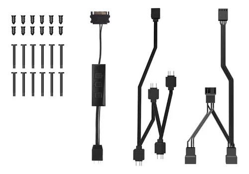 Refrigeracion Cooler Gabinete ID-Cooling X3 Trio Snow White ZF-12025-ARGB