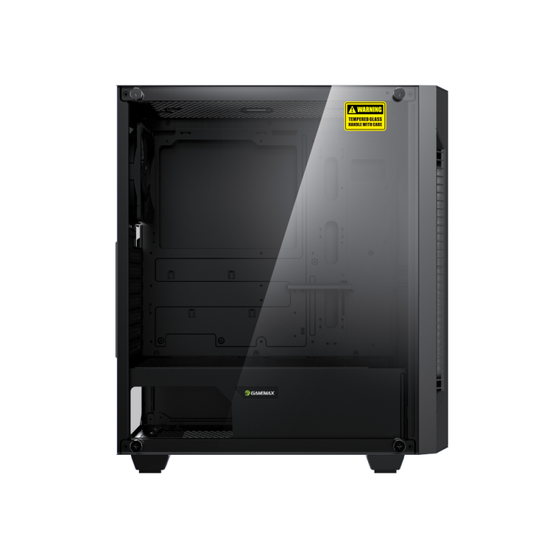Gabinete Gamer Gamemax Fortress TG X3 Fan Black