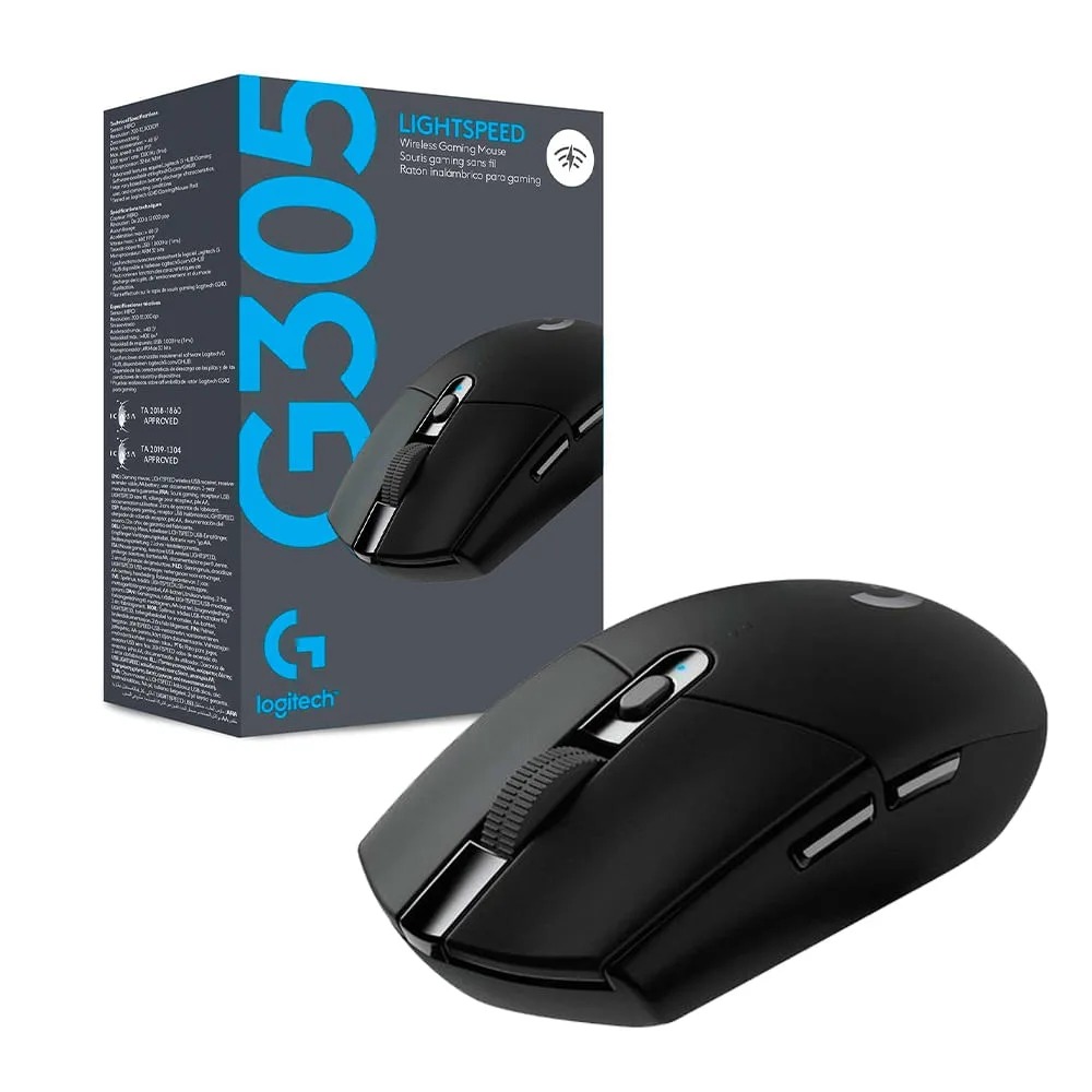 Perifericos Mouse Inalambrico Logitech G305 Black Lightspeed Gamer 910-005281
