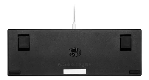 Perifericos Teclado USB Cooler Master SK620 60% White  Gamer Mecanico SK-620-SKTR1-US
