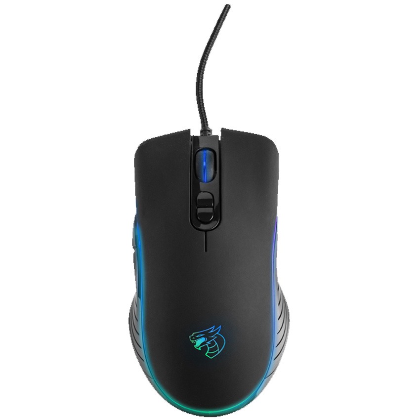 Perifericos Mouse USB Shenlong RGB 7 Botones Gamer M700