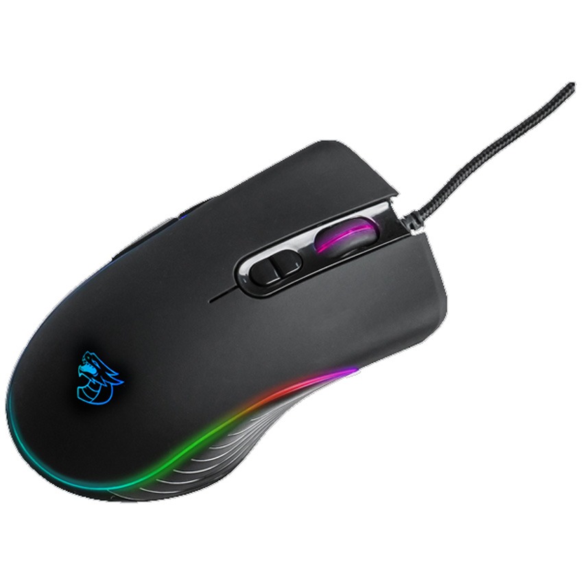 Perifericos Mouse USB Shenlong RGB 7 Botones Gamer M700