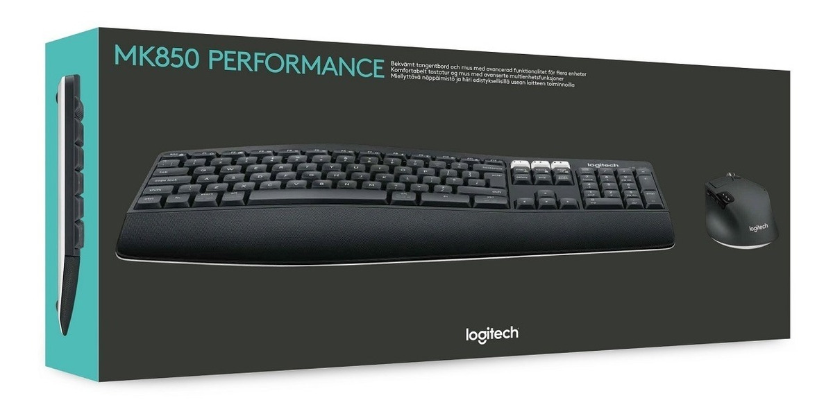 Perifericos Teclado + Mouse Logitech MK850 Performance Inalambrico 920-008659