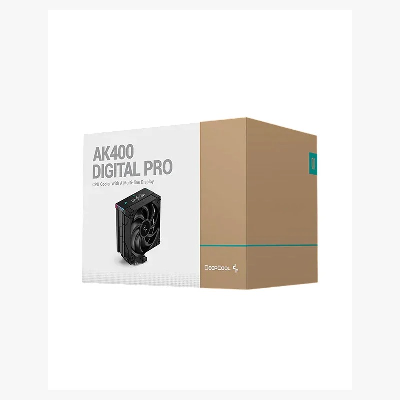 Refrigeracion Cooler CPU DeepCool AK400 Digital PRO Black AK400-BKAPMN-G