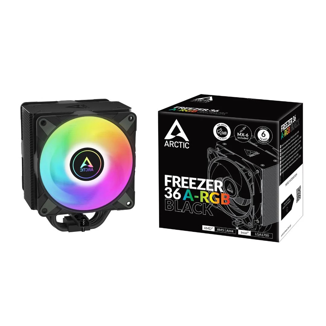 Refrigeracion Cooler CPU Arctic Freezer 36 A-RGB Black