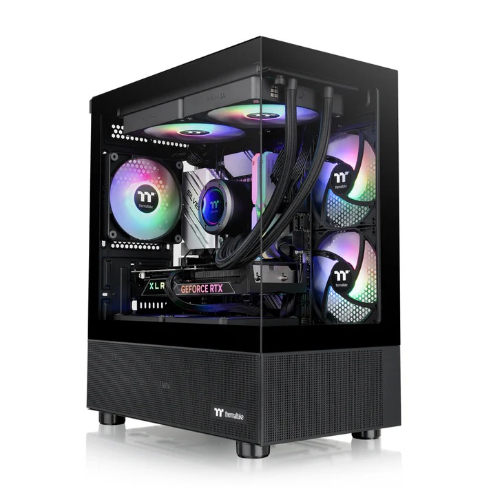 Gabinete Gamer Thermaltake View 170 TG X3 Fan ARGB Black CA-1Z4-00M1WN-00