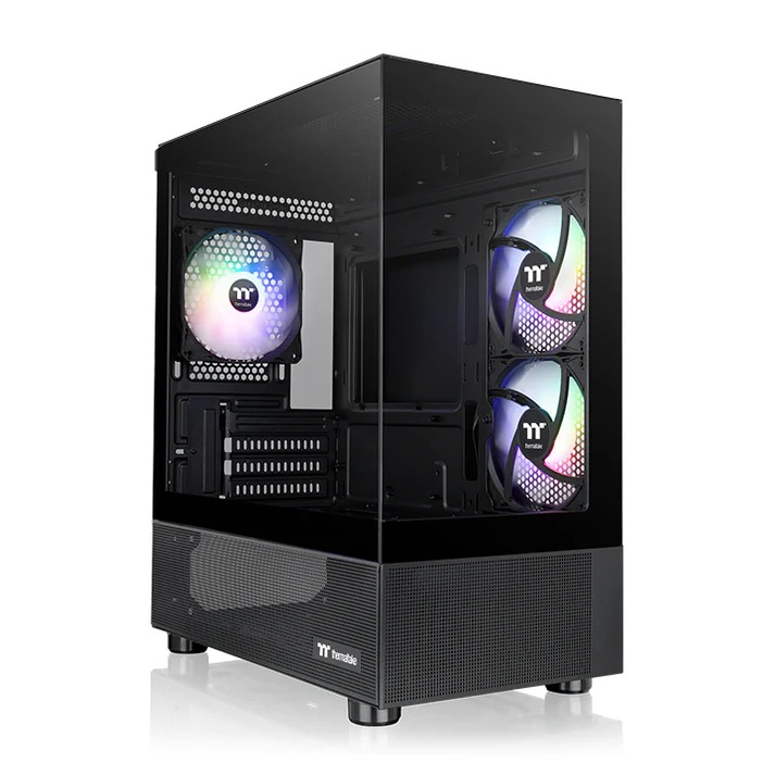 Gabinete Gamer Thermaltake View 170 TG X3 Fan ARGB Black CA-1Z4-00M1WN-00