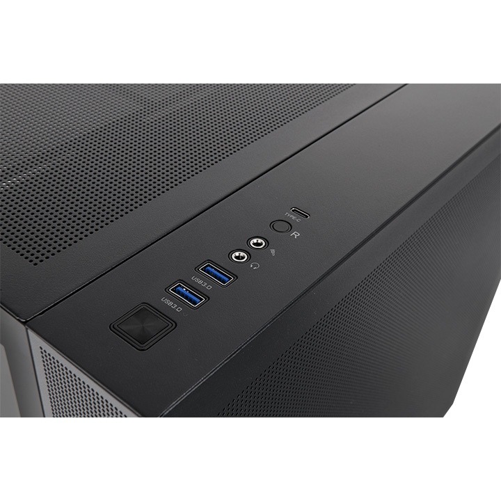 Gabinete Gamer Thermaltake View 380 TG X4 Fan ARGB Black CA-1Z2-00M1WN-00