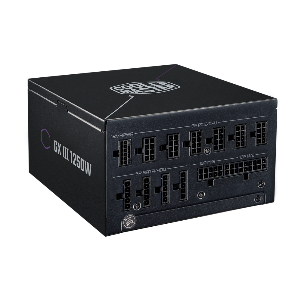 Fuente Certificada Cooler Master 1250W GX III 80 Plus Gold Full Modular MPX-C503-AFAG