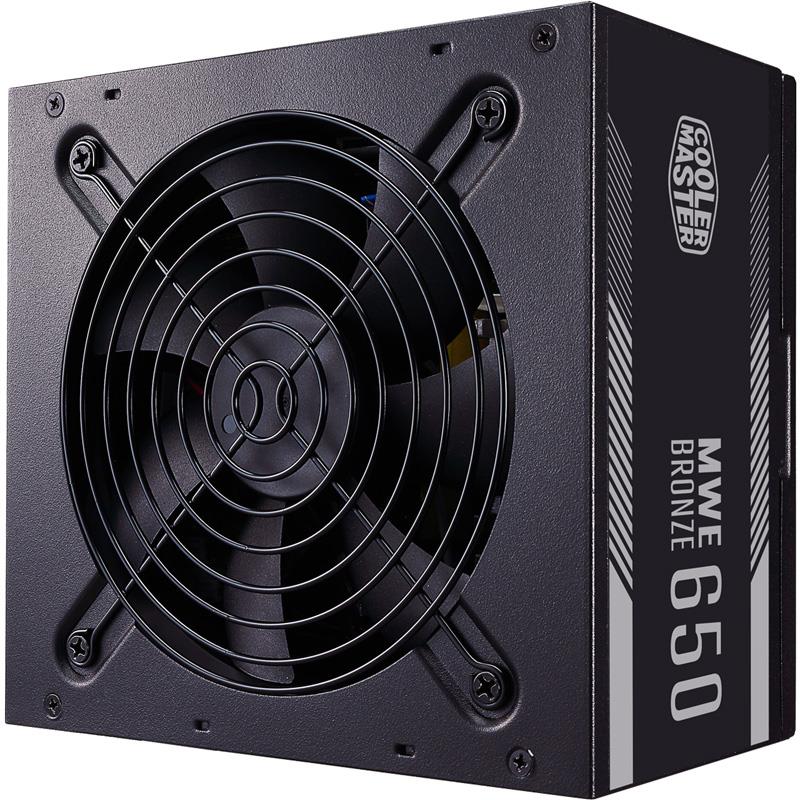 Fuente Certificada Cooler Master MWE 650W 80 Plus Bronze V3 MPE-6501-ACAAW