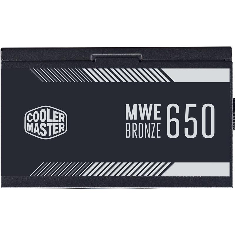 Fuente Certificada Cooler Master MWE 650W 80 Plus Bronze V3 MPE-6501-ACAAW