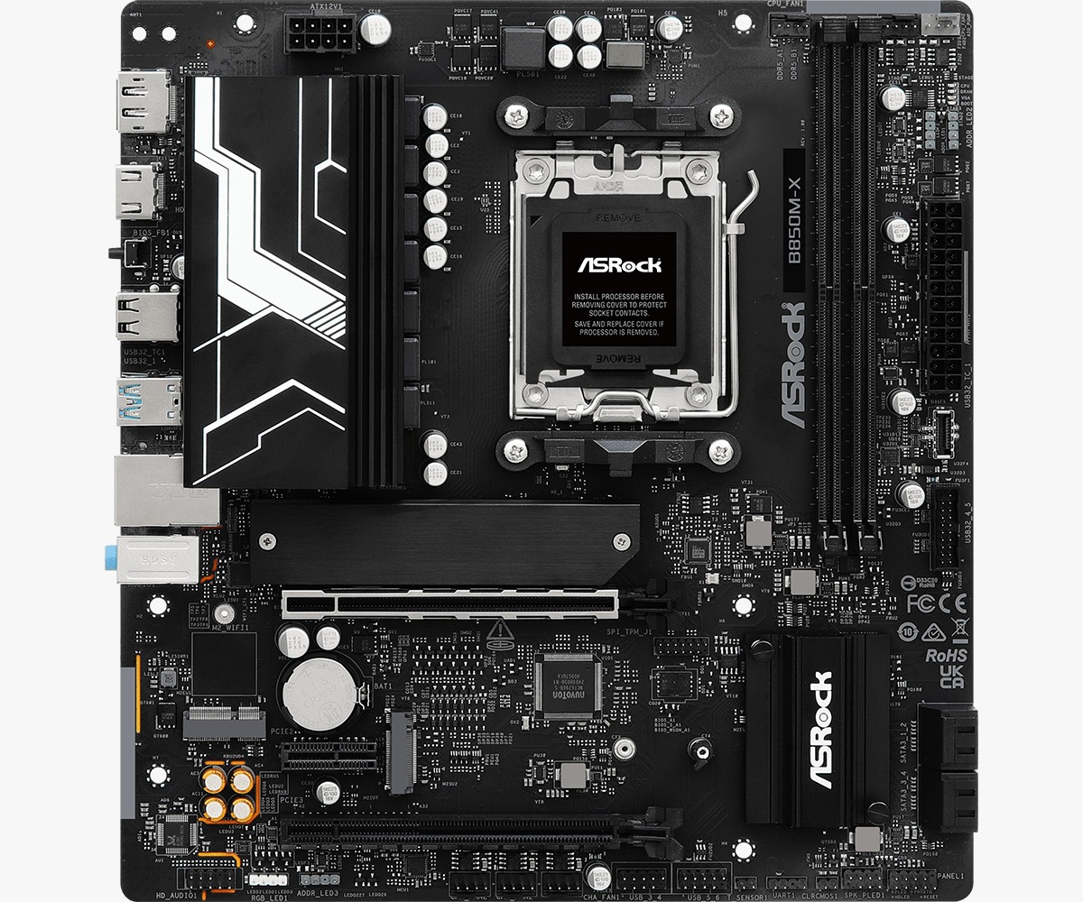 Motherboard Amd Asrock B850M-X AM5