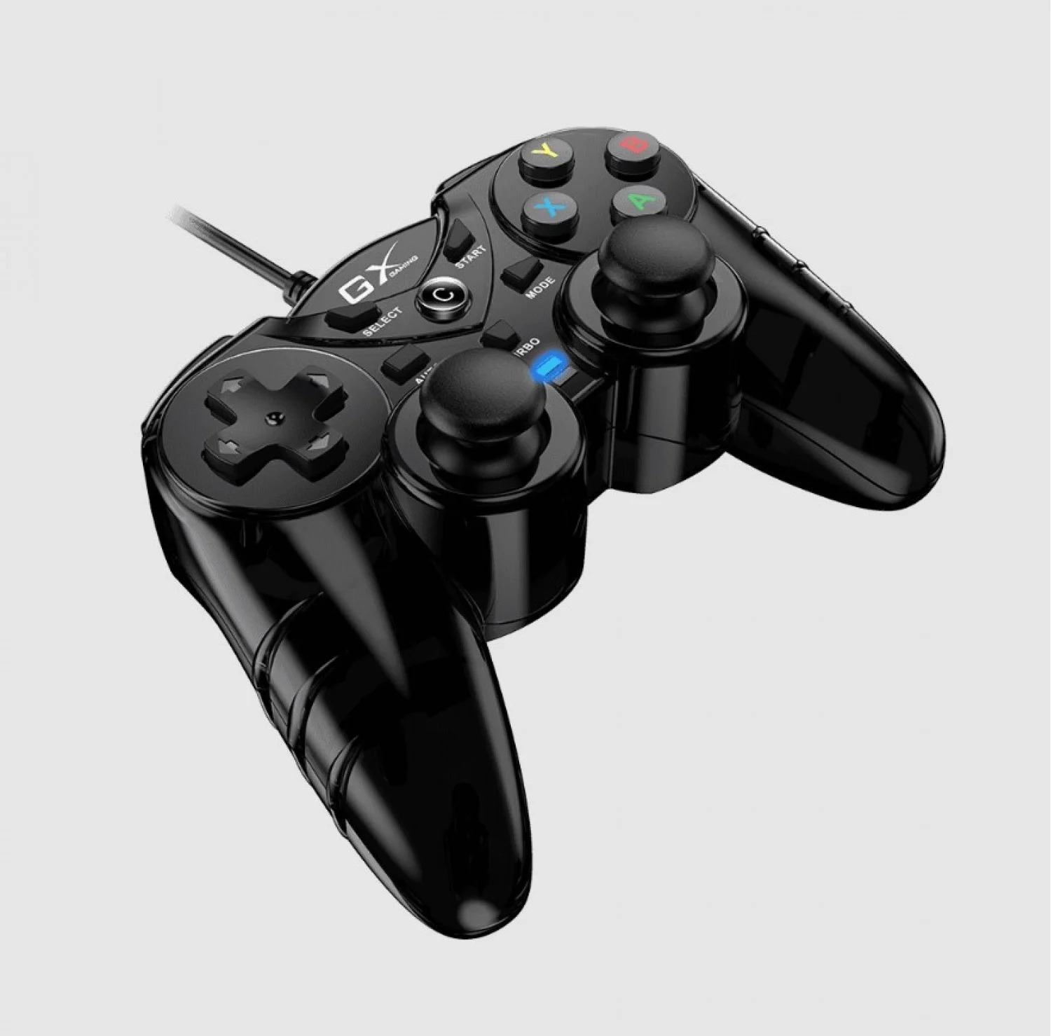 Perifericos Joystick Genius Vibration USB MaxFire GX-17UV Black