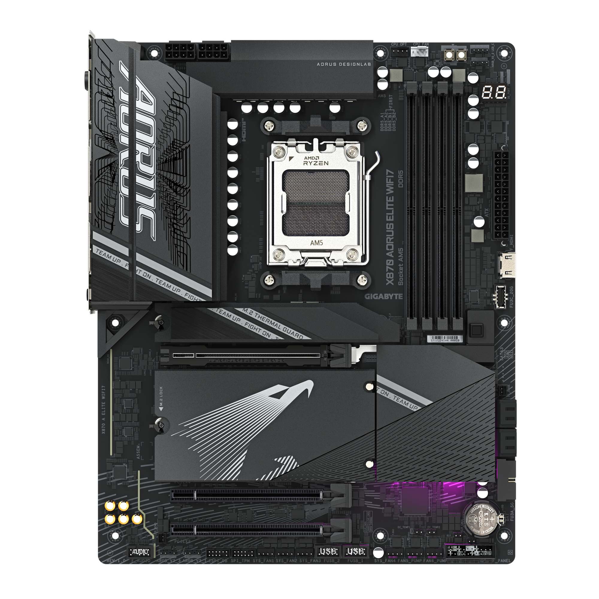 Motherboard Amd Gigabyte X870 Aorus Elite WIFI7 AM5