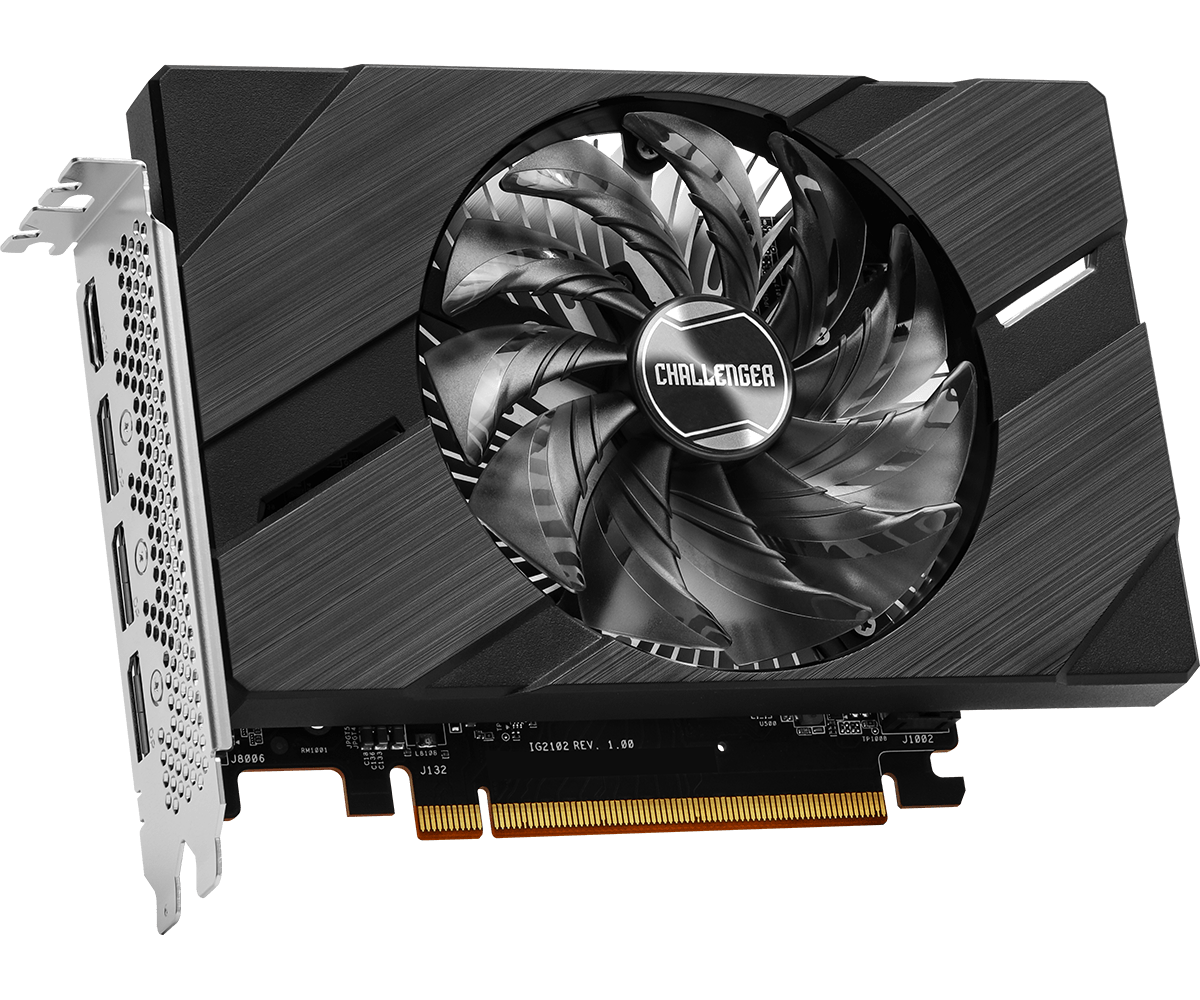Placa De Video Intel ARC Asrock A380 Challenger ITX 6GB OC A380 CLI 6GO