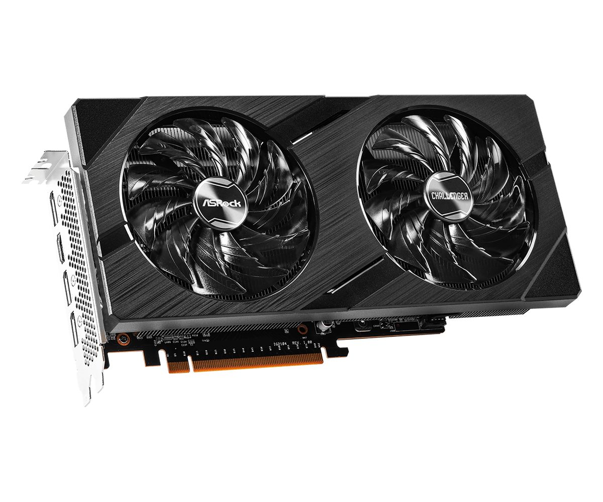 Placa De Video Intel ARC Asrock A580 Challenger 8GB OC A580 CL 8GO